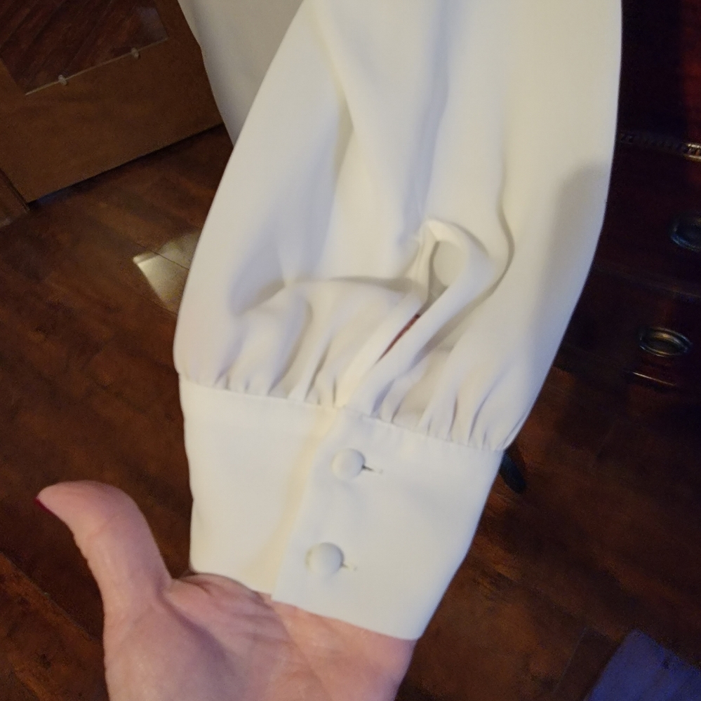 Gorgeous Off White Blouse by The Limited® Collection - Picture 6 of 7